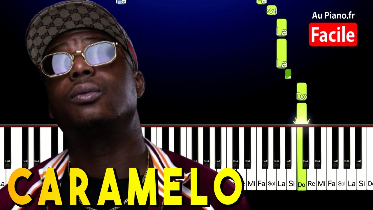 Ninho Type Beat Caramelo - Piano Cover Tutorial Instru Type Paroles