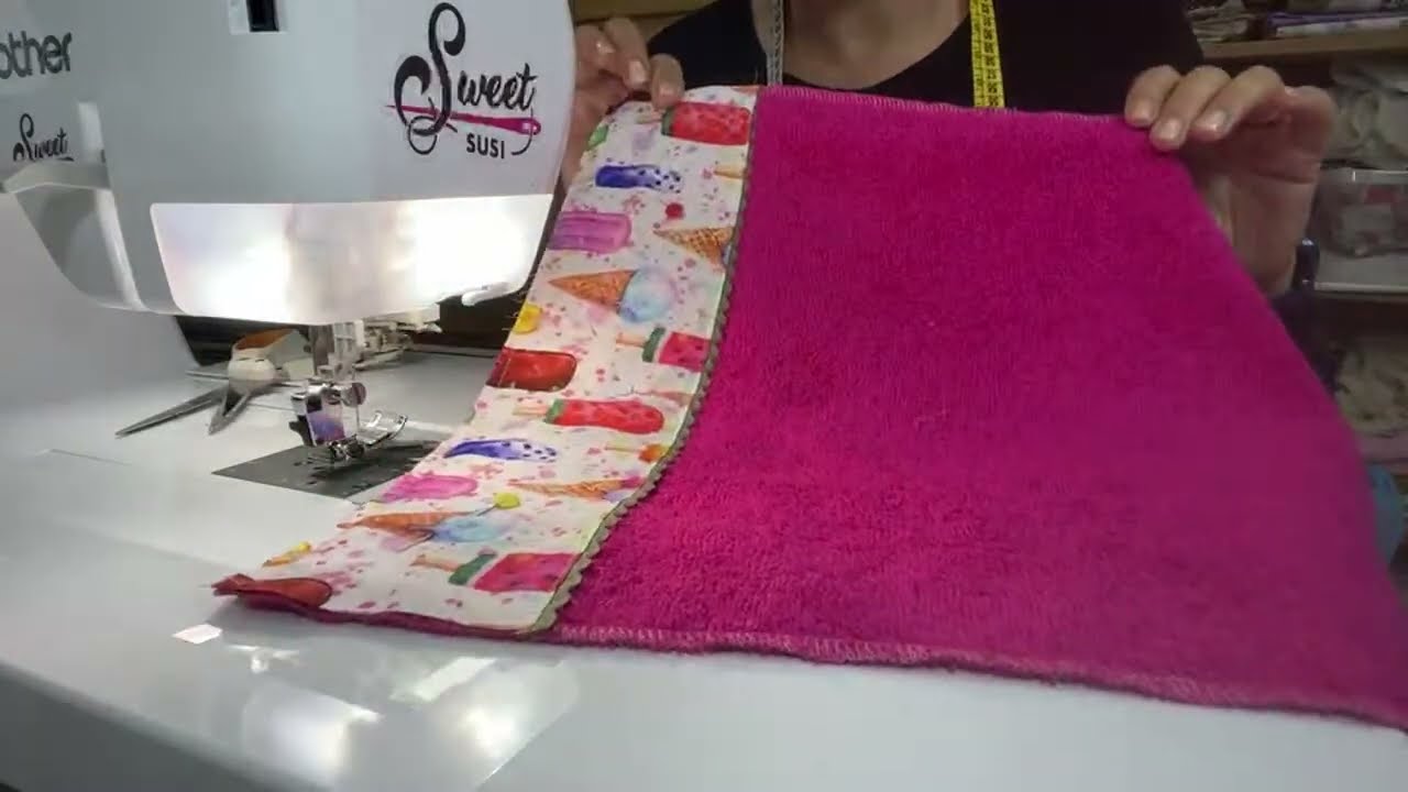 Asciughino facile 2 versioni | cucito sotto le stelle 🌟 Tutorial live susi 842
