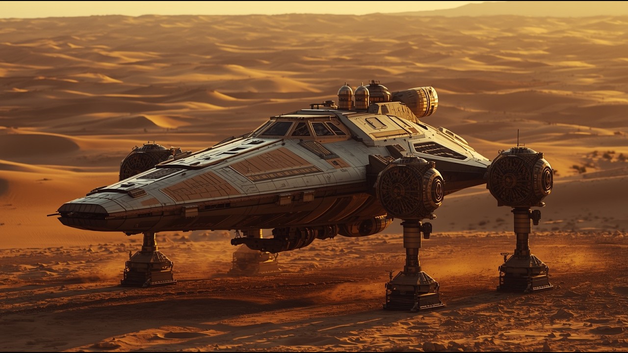 Titanic Starship Left to Die—A Human Mechanic Turns It Into a Galacticasd Superweapon