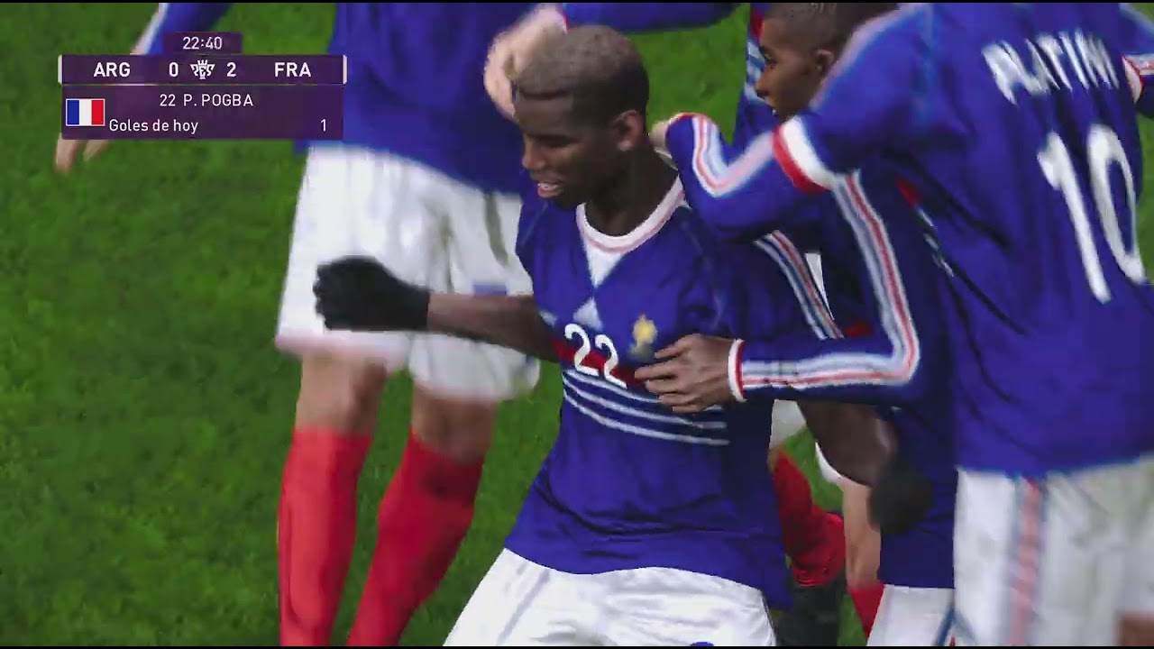 ARGENTINA 1 VS FRANCIA 1 MUNDIALITO DE CAMPEONES JORNADA 4 PARTE 1