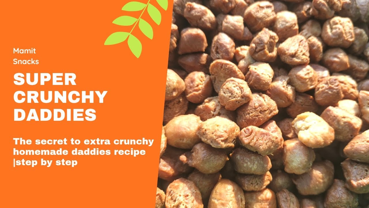 How to make tasty and crunchy daddies at home. #business #home #snacks 