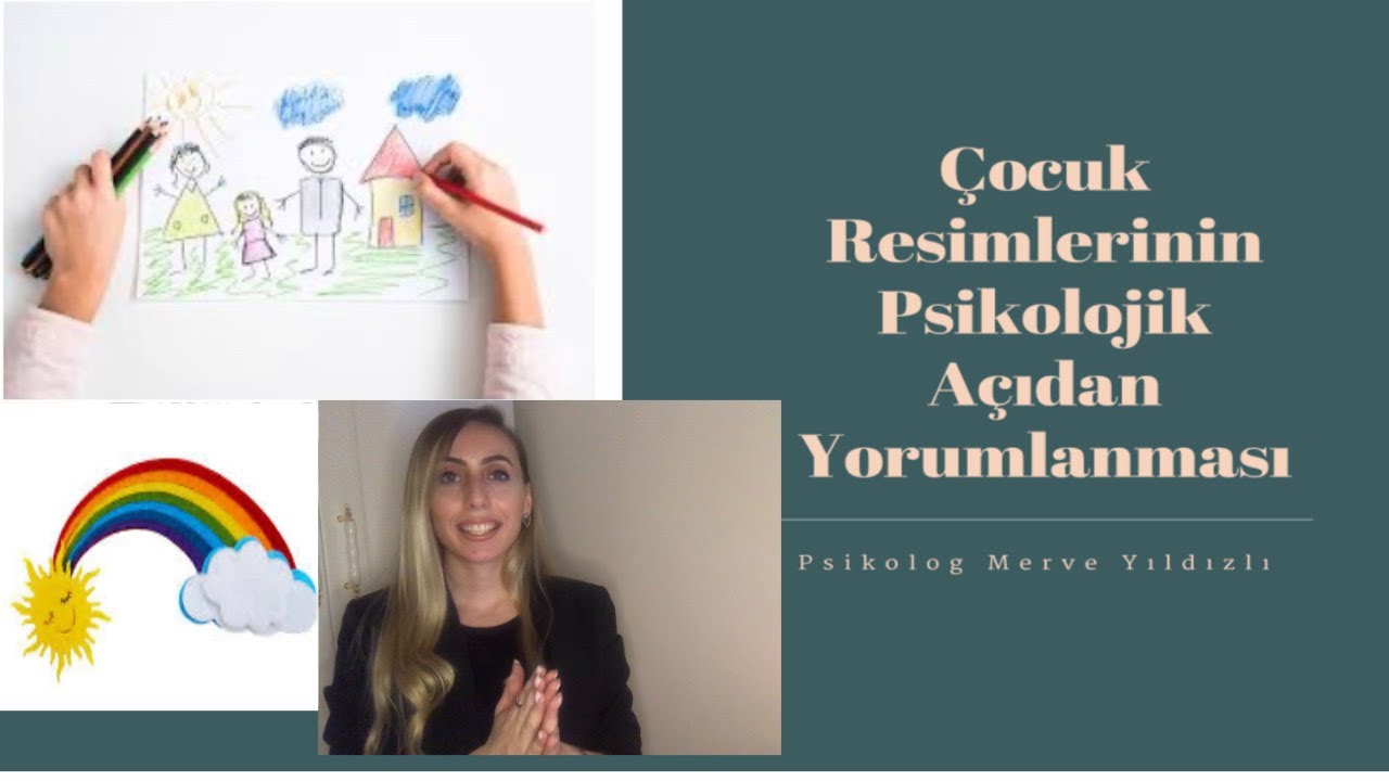 Çocuk Resimlerinin Analizi. Hangi Renk Hangi Anlama Geliyor?Çocuk Kağıdın Hangi Bölümünü Kullanıyor?