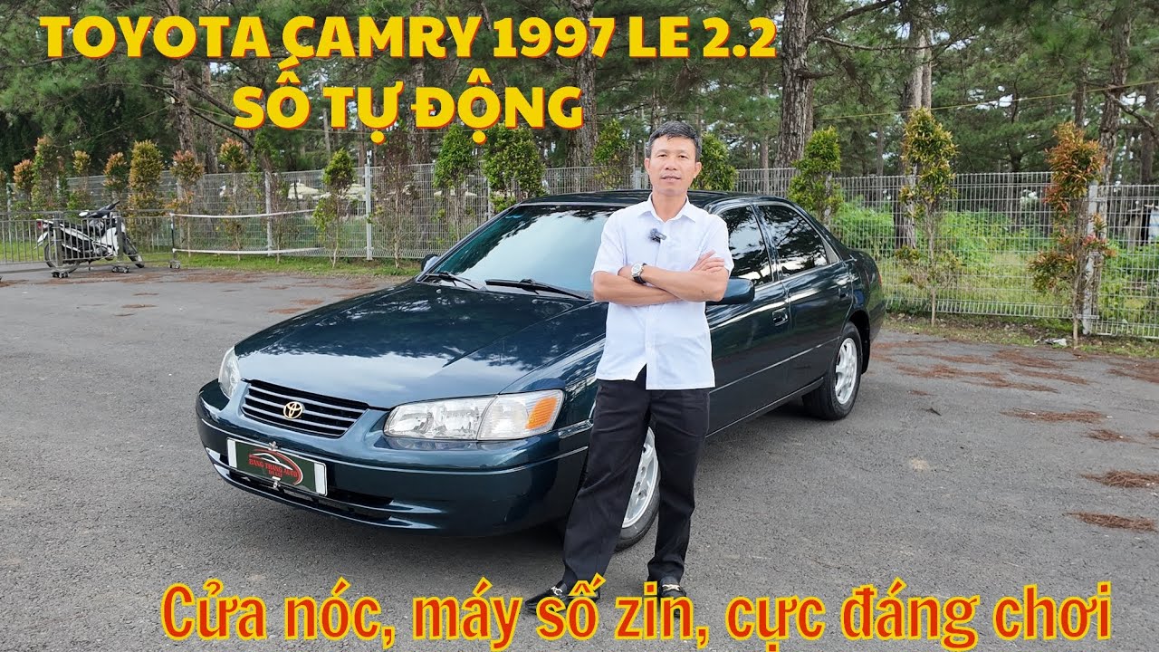 TOYOTA CAMRY 2.2 LE | Số tự động, cửa nóc, máy chất, đáng chơi | BẰNG TRANG AUTO ĐÀ LẠT