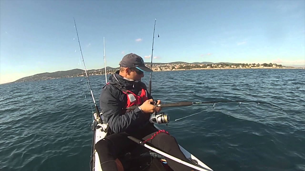 P&ecirc;che Passion Fr&eacute;jus - En kayak - P&eacute;lamide 7,5 kg