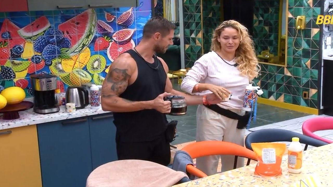 Jonas Faz Café ☕ para Sarah ele Fica Toda Boba 😻🤭 #bbb26 #sarahandrade #jonas