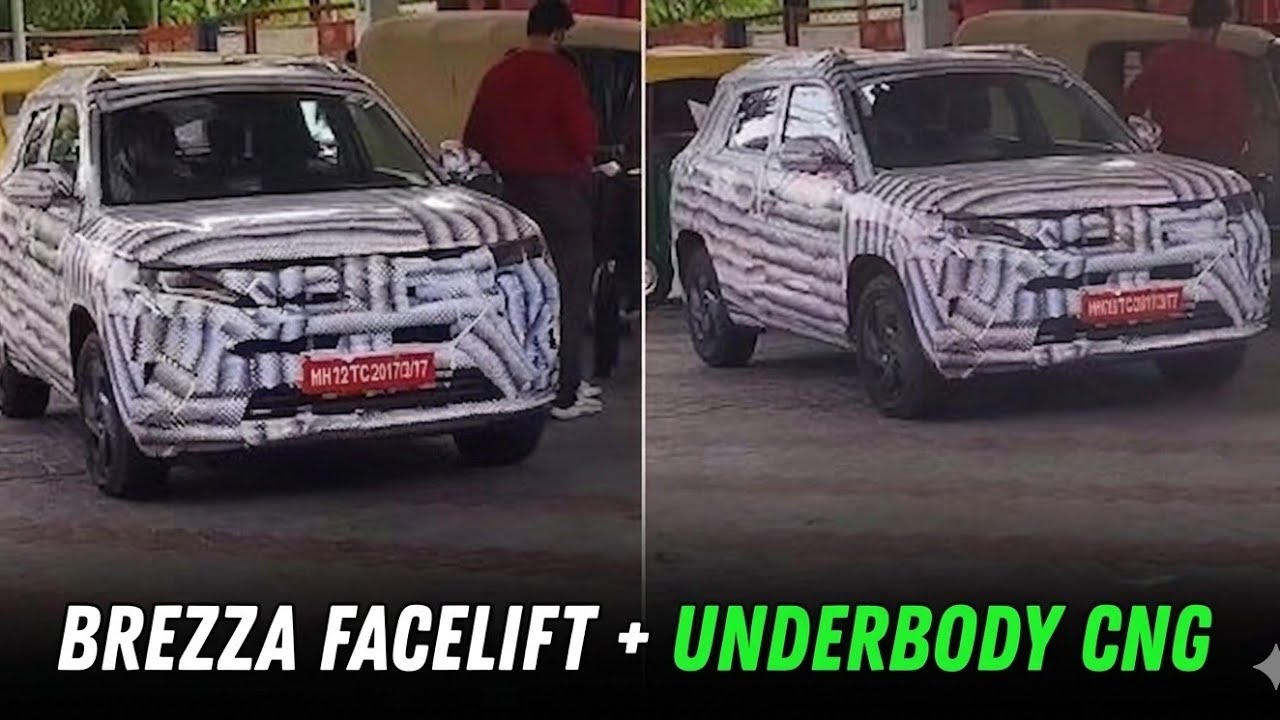 Brezza Facelift 2026 - Tata Nexon का काम तमाम? | Underbody CNG Tank!