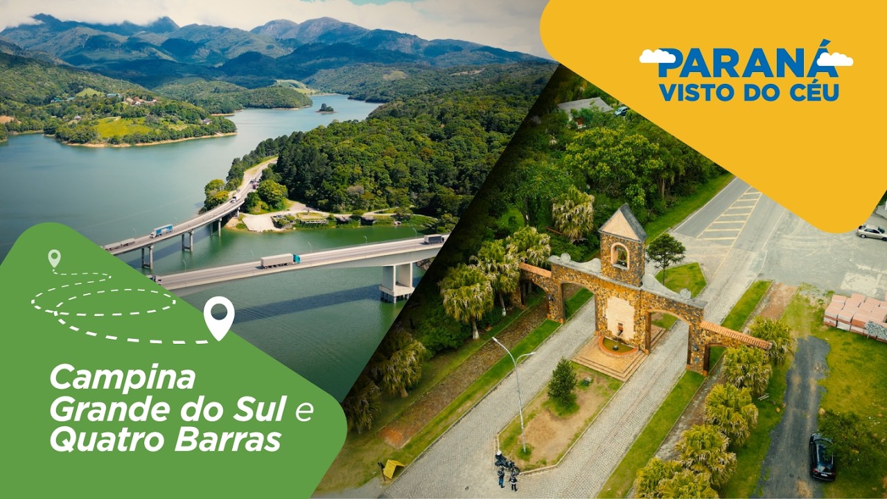 Paraná Visto do Céu | T3E01 – Campina Grande do Sul e Quatro Barras