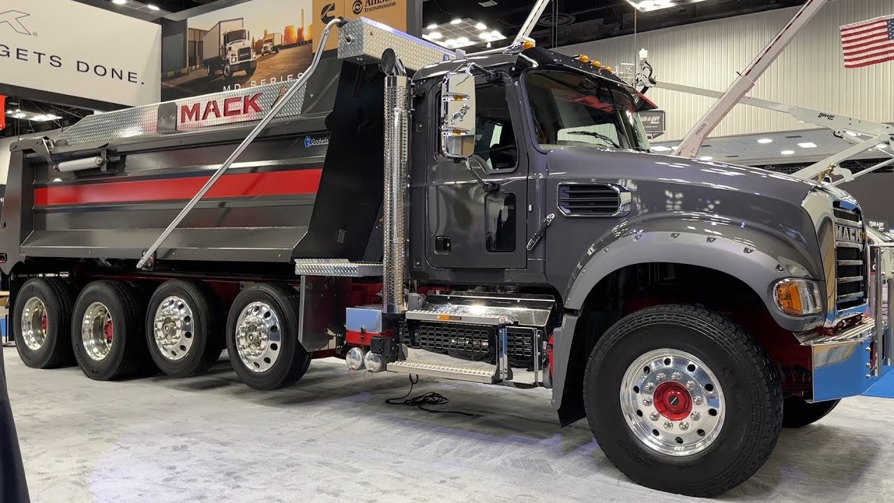 Strong Dump Truck ! 2023 Mack Granite 10x4