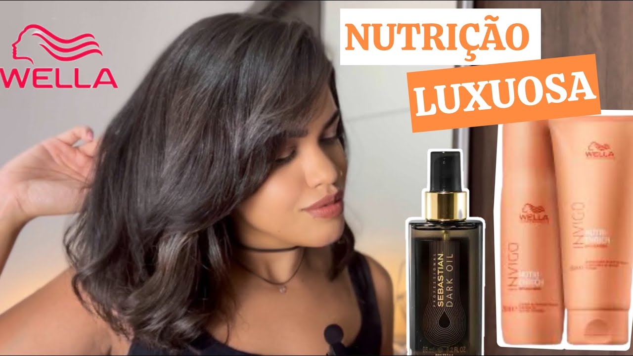 ROTINA DE TRATAMENTO - WELLA INVIGO NUTRI-ENRICH 🧡