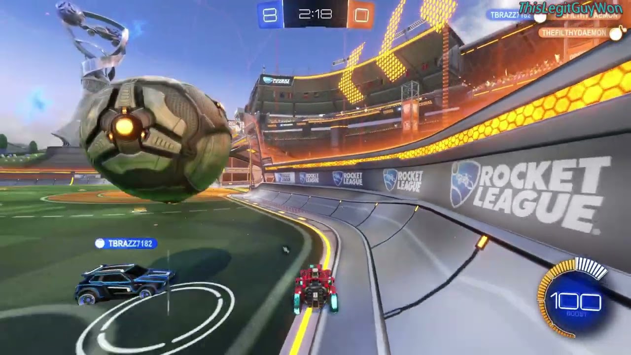 Nice Rocket League Win
