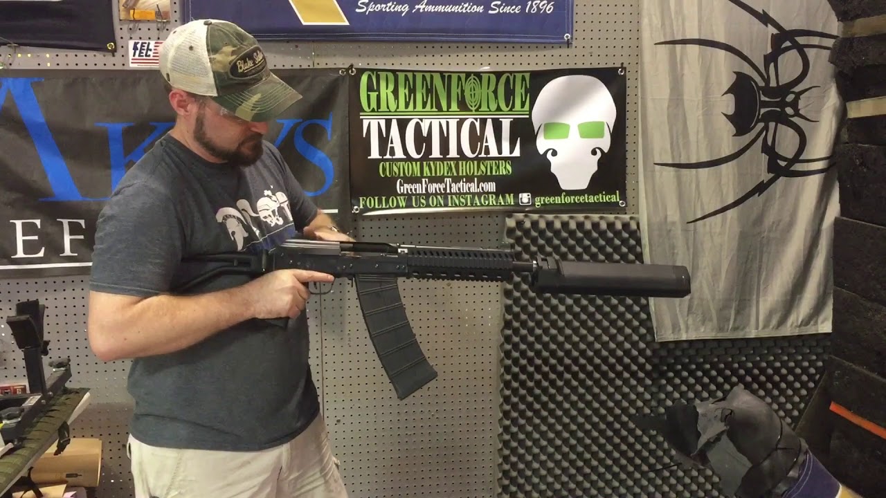 Aklys Defense suppressed Cheetah 12 Gauge SBS