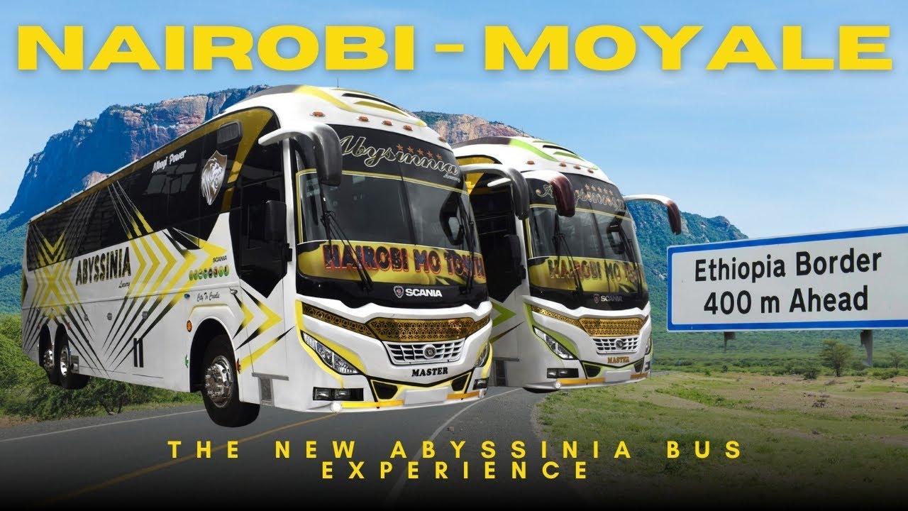 From Nairobi to the Edge of Kenya! 🇰🇪 Abyssinia Bus to Moyale in 4K