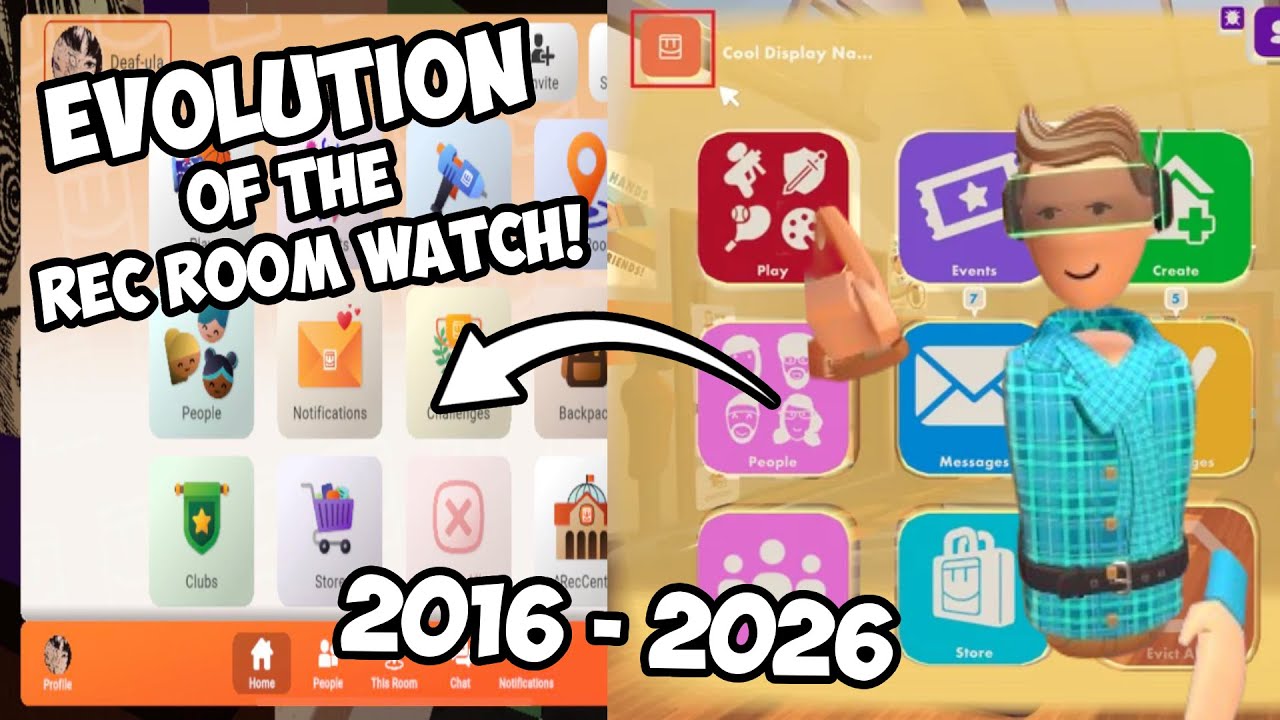 Evolution of the Rec Room WATCH!