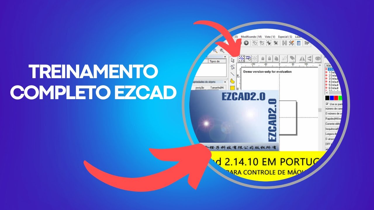 Tudo sobre o EZCad (software para fiber laser)