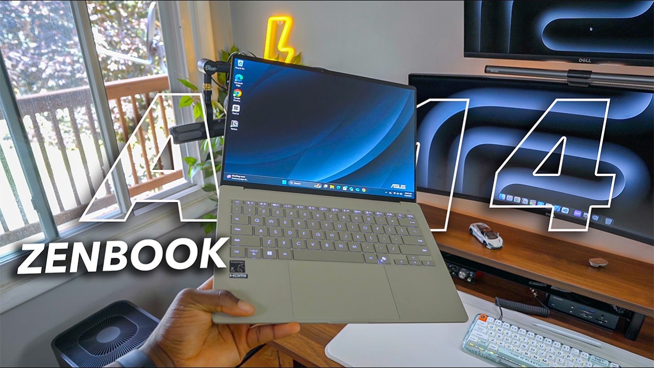 Asus ZenBook A14 _ Real World Review - Perfect For Most People!
