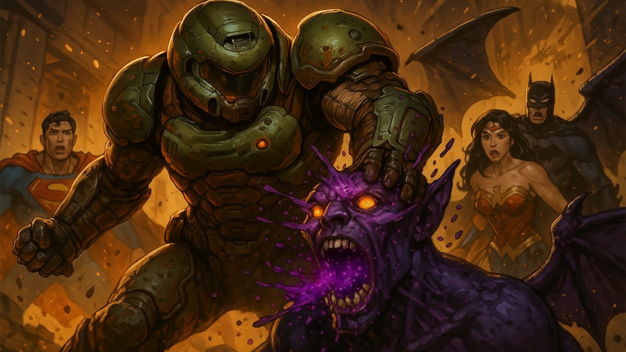 What If Doom Slayer Entered DC?