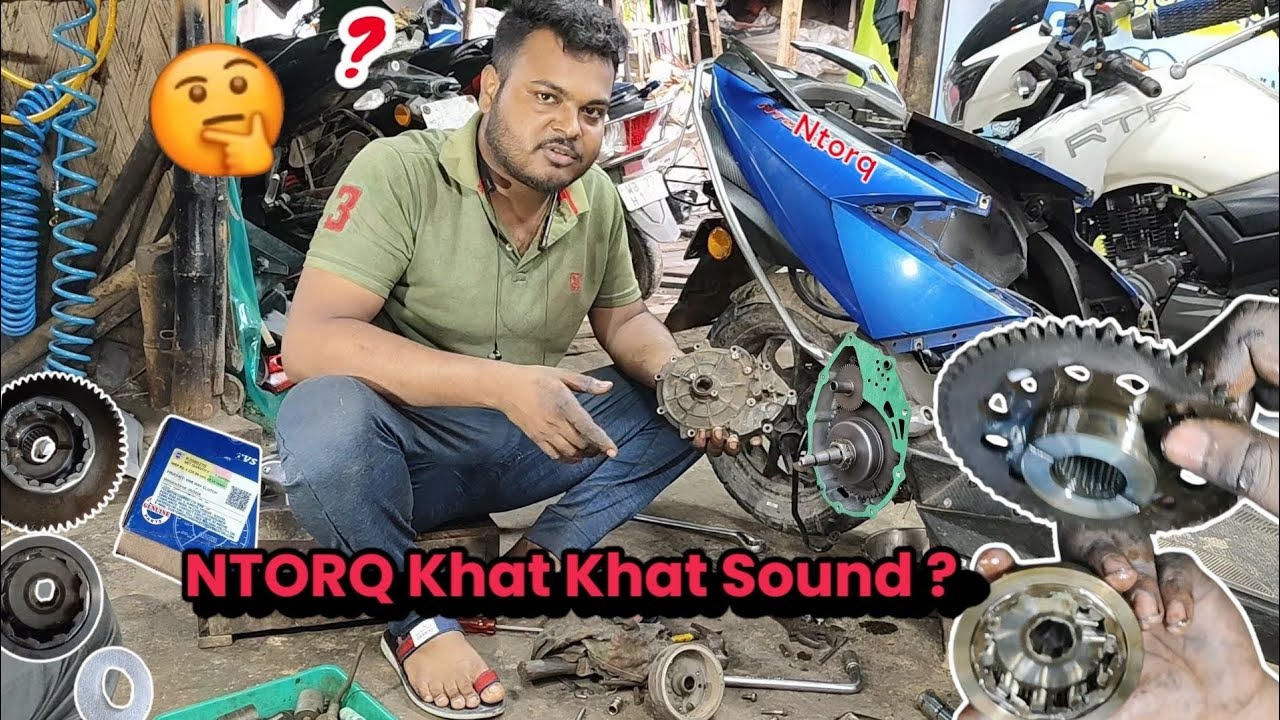 TVS NTORQ Khat Khat Sound problem solve / NTORQ খ্যাট খ্যাট সাউন্ড কিভাবে ঠিক করবেন #tvsntorq #tvs