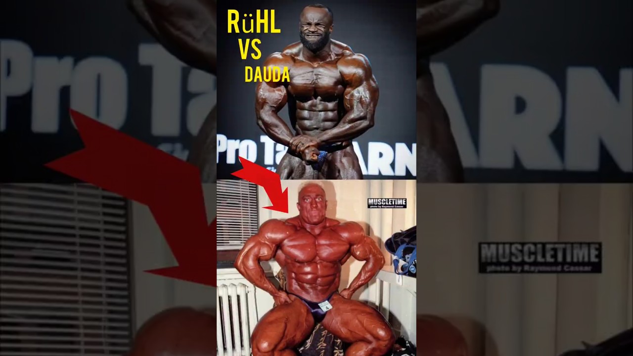 R&uuml;hl vs Dauda #chest #bodybuilding