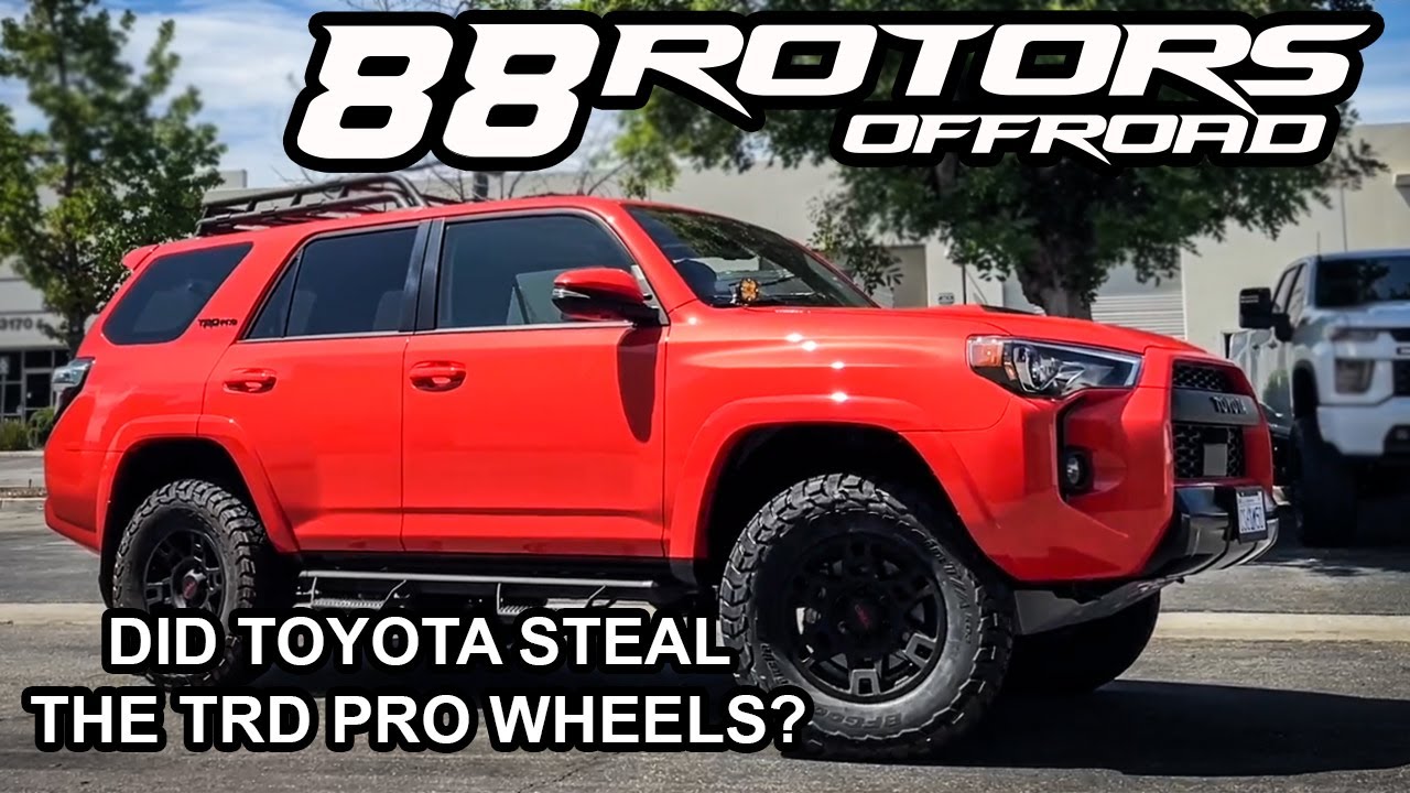 SNEAKY TOYOTA DEALER Swapped Out The TRD Pro Wheels on NEW 4Runner!!