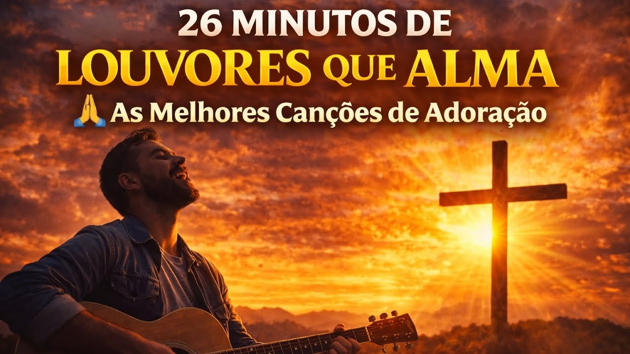LOUVORES MAIS LINDOS PARA ORAR 🙏 26 Minutos de Música Cristã