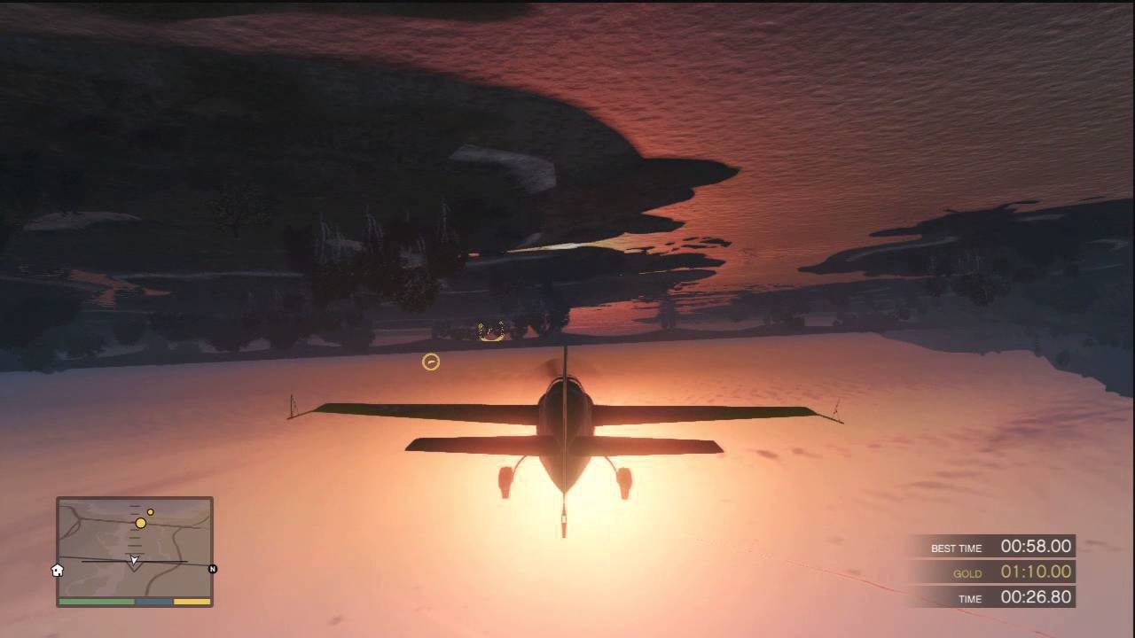 Grand Theft Auto V - Stunt Plane Time Trials - 'Bridge Binge' Gold Medal