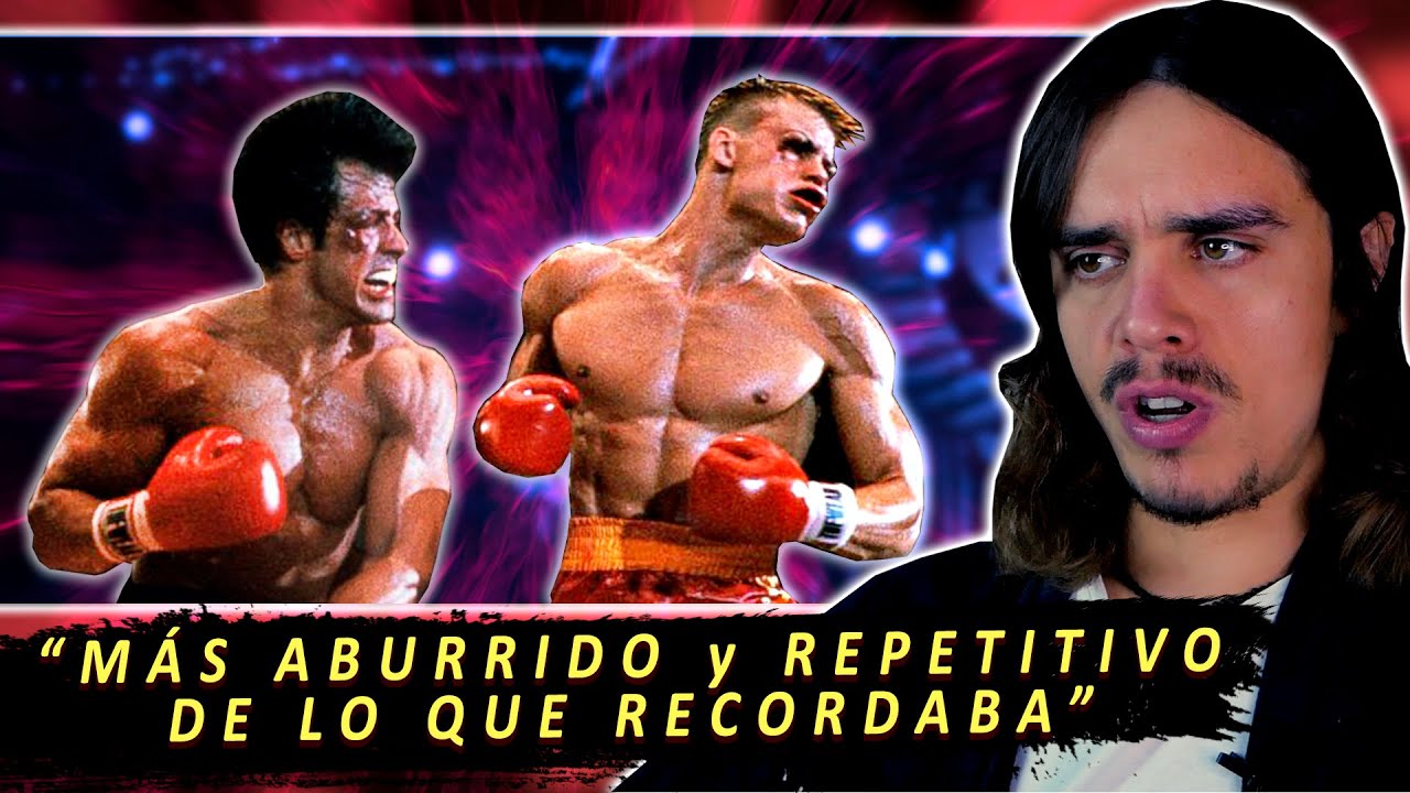 ROCKY Vs DRAGO: el PEOR COMBATE de la SAGA. Análisis