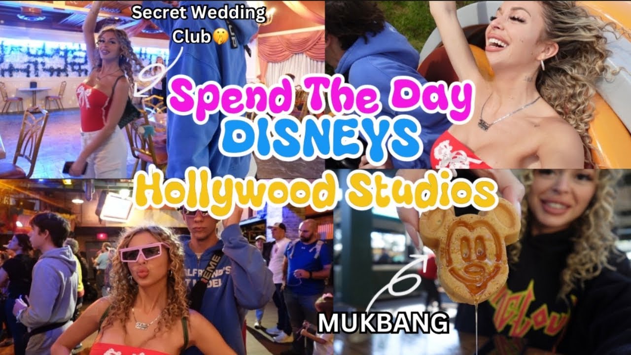 A Day in DISNEY’S HOLLYWOOD STUDIOS | We found a SECRET Club?? / Timing LINES to see actual WAITS🎀