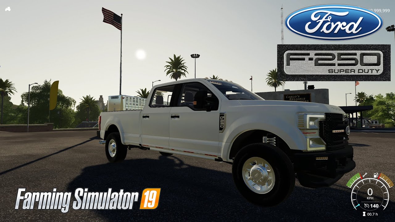 2020 Ford F250 | Farming Simulator 19 | Logitech G29 Gameplay