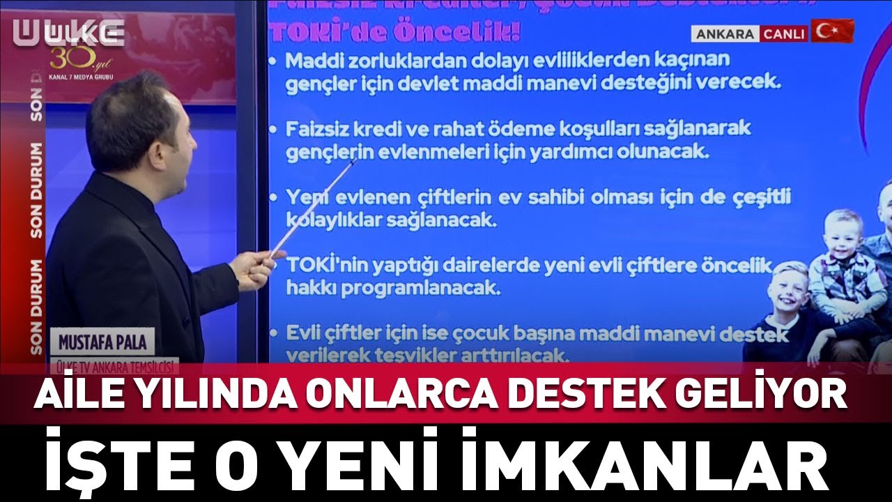 Aile Yılında Müjde Üstüne Müjde! Sunulan Onlarca İmkan Belli Oldu #haber