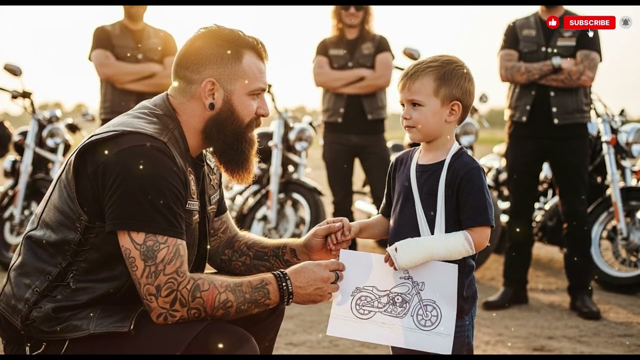 Băiatul a implorat Hells Angels „Nu o lăsați să mă ia!” — Ce s a întâmplat a devenit viral