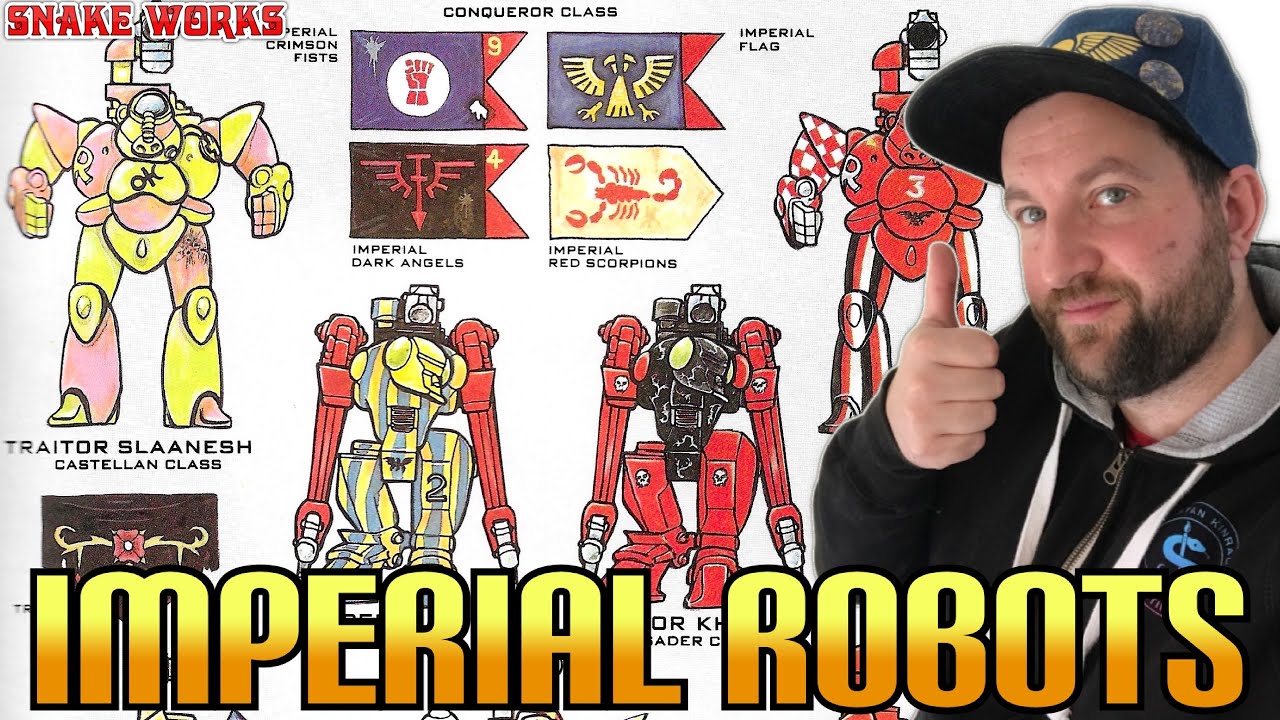 What are Imperial Robots and the Legio Cybernetica? - Oldhammer - Warhammer 40k Rogue Trader
