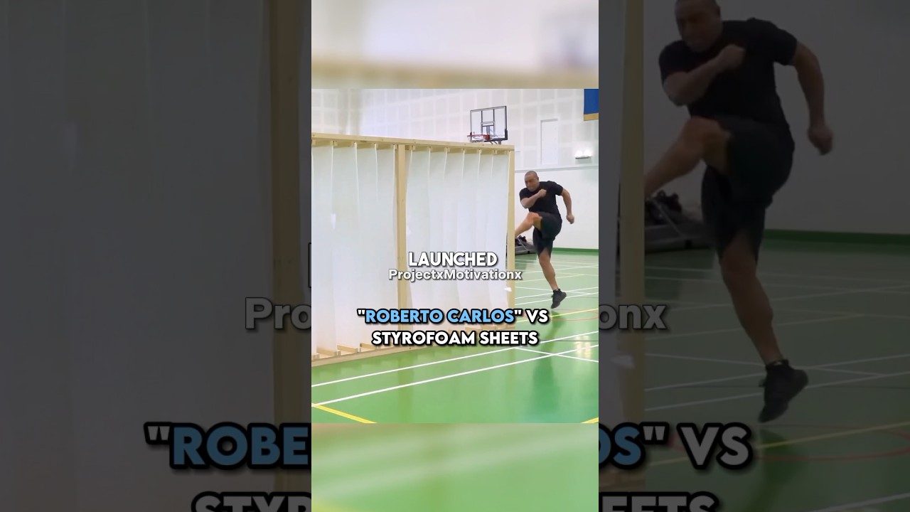 Ronaldo And Roberto Carlos Have Incredible Shot Power! #shorts