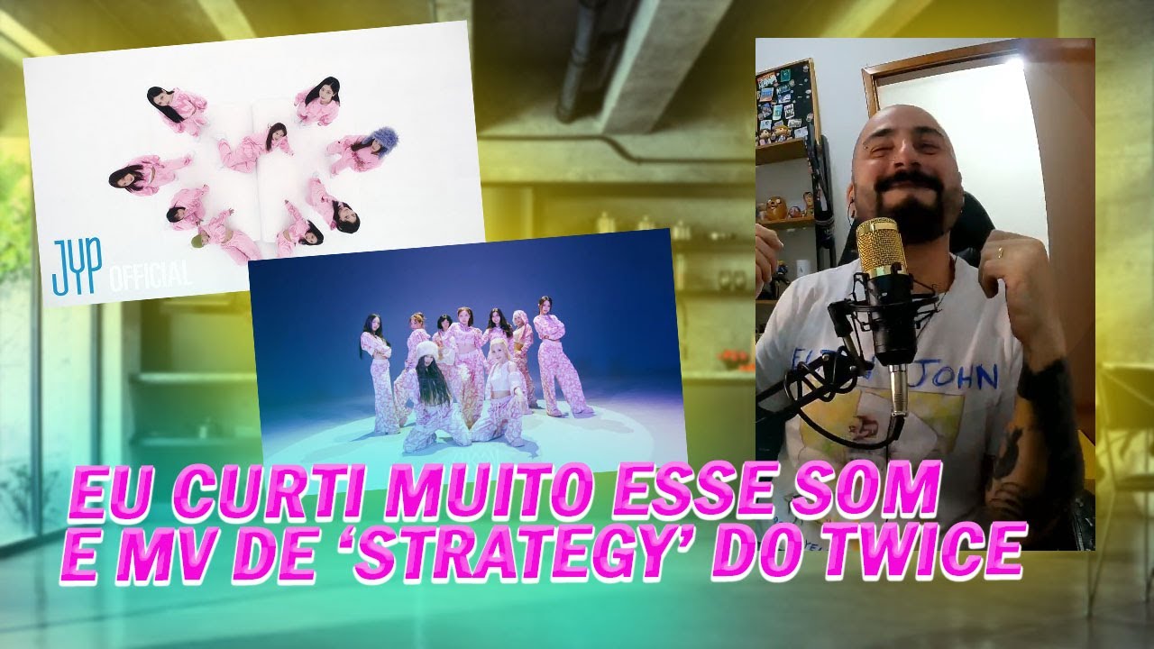 TWICE 'Strategy' feat. Megan Thee Stallion M/V + STUDIO CHOOM ORIGINAL | Reagindo pela primeira vez