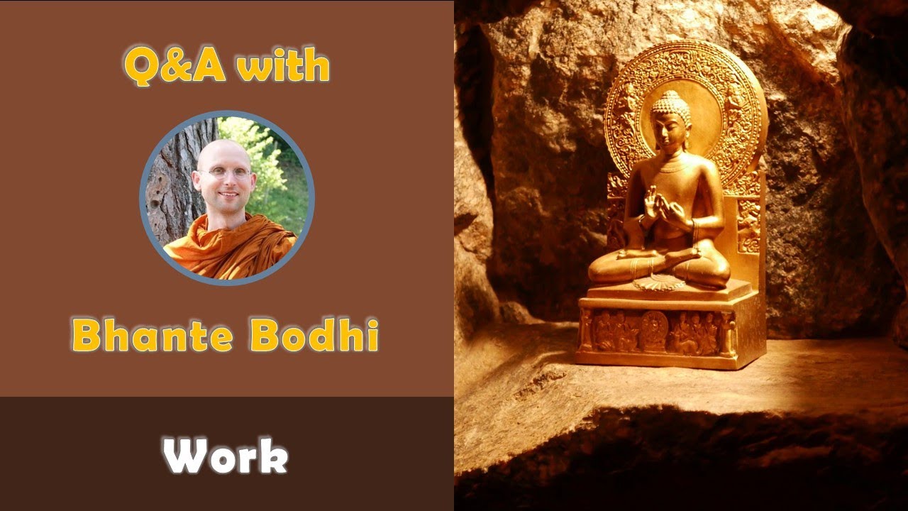 4) Q&A with Bhante Bodhi - Work | English Dubbing (2021)