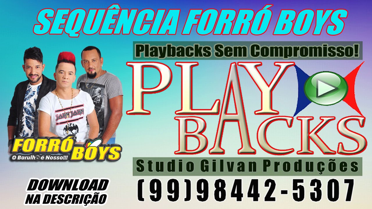 🎤🎧 🎹  SEQUÊNCIA FORRÓ BOYS