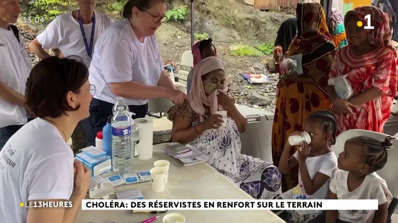 Choléra : 18 médecins et infirmiers réservistes en renfort à Mayotte