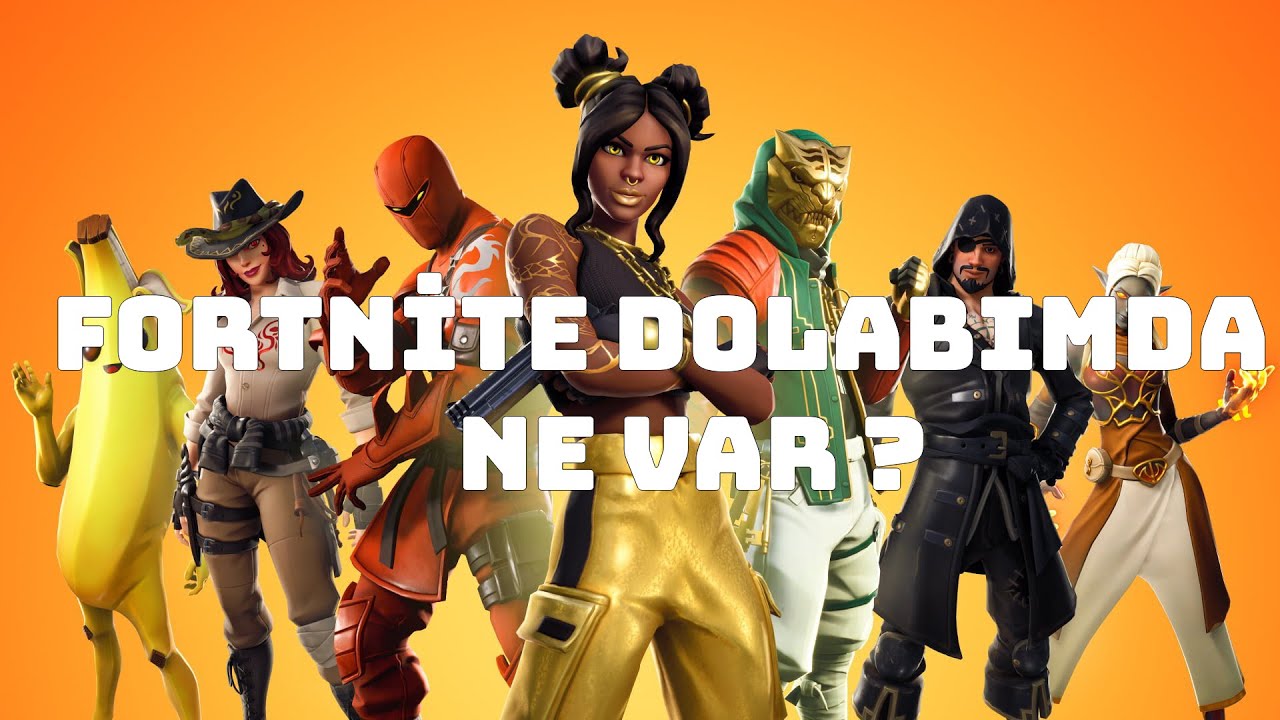 DOLABIMDA NELER VAR? (Türkçe Fortnite)