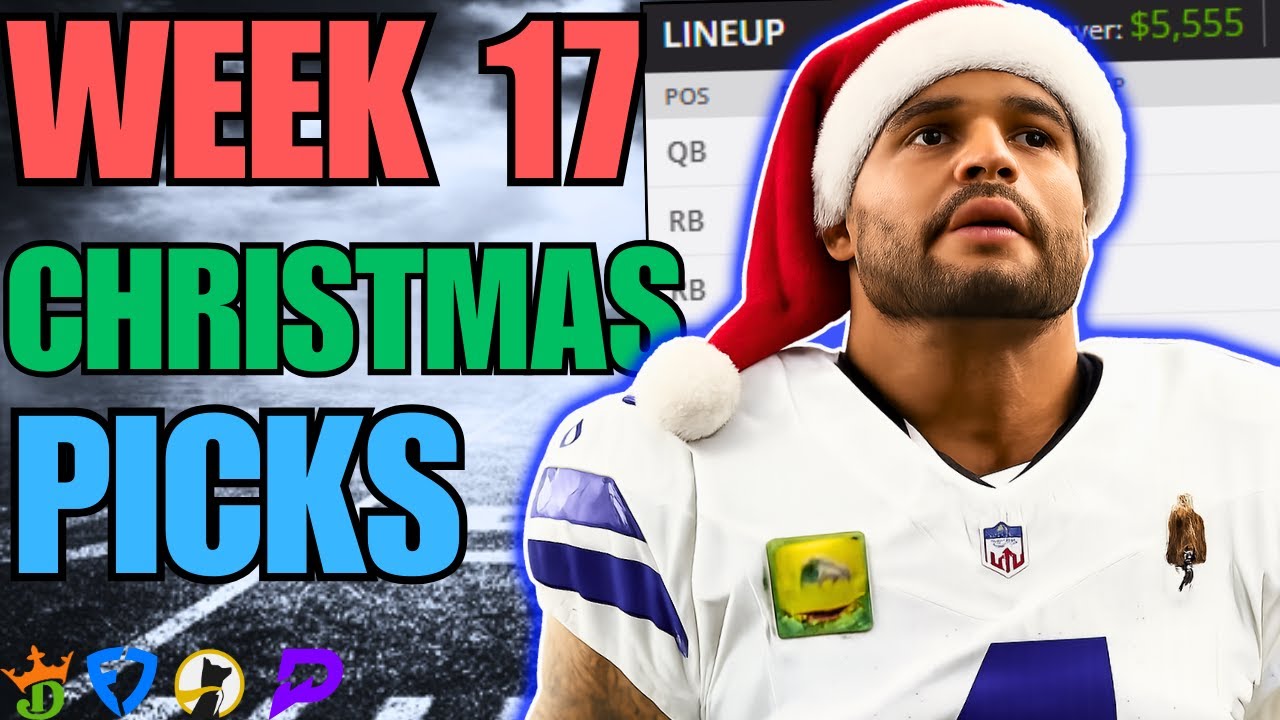 Лучшие прогнозы на матчи НФЛ от DraftKings и FanDuel | Рождественские матчи 17-й недели