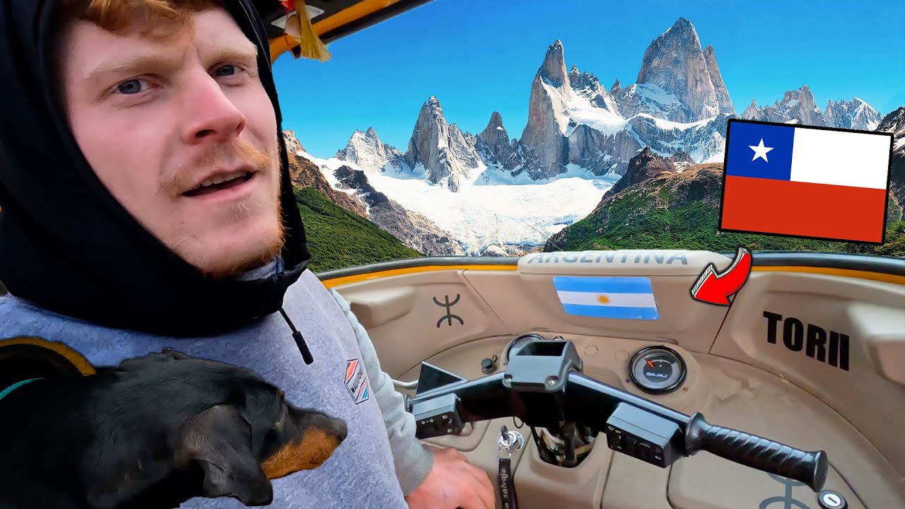 CROSSING from Chile to Argentina in a Tuk Tuk! | S1, EP45