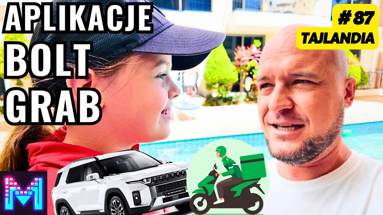 Aplikacje Bolt i Grab w Tajlandii: Jak Wynająć Taksówkę oraz Moje Wrażenia 🚖📱