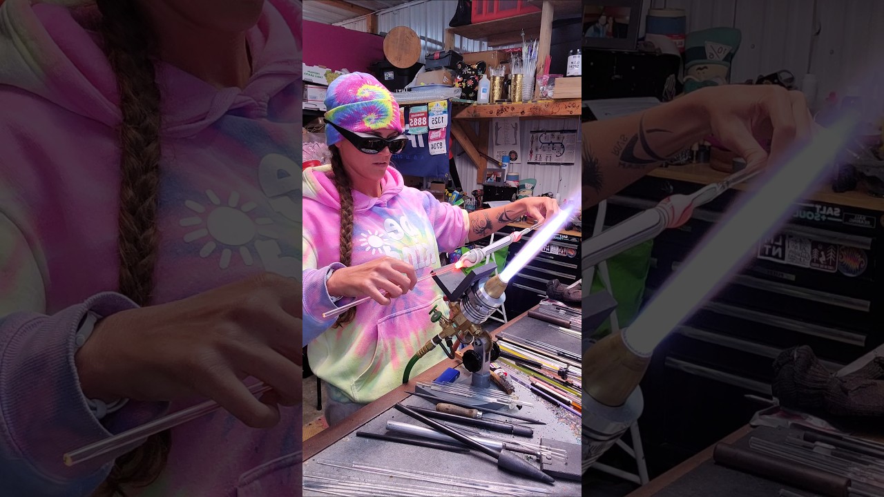 Sounds of glass blowing 🔥 