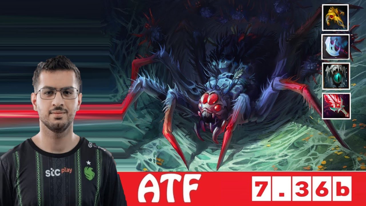 [DOTA 2] ATF the BROODMOTHER [OFFLANE] [7.36b] [2]