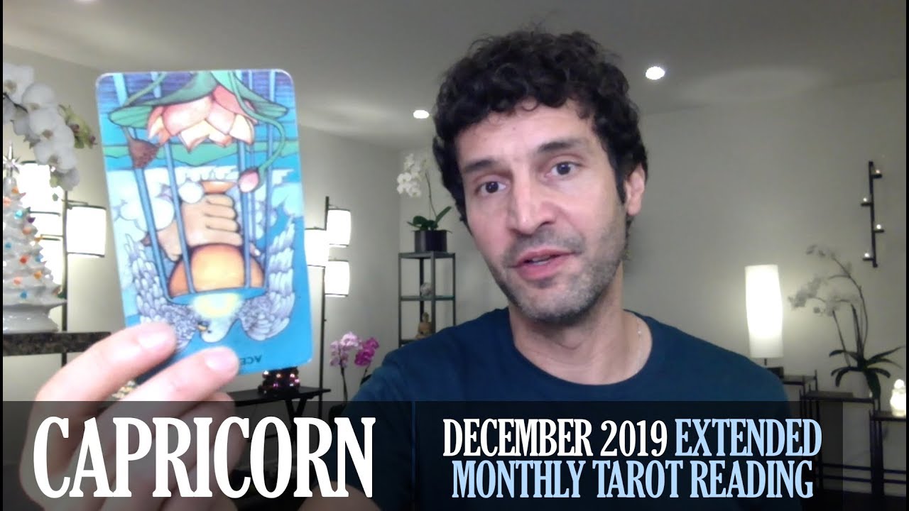 CAPRICORN December 2019 Extended Monthly Intuitive Tarot Reading by Nicholas Ashbaugh