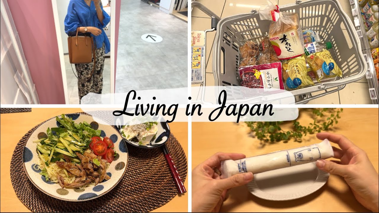 покупки в новом магазине Ikea, холодный рамен на ужин в жаркий день | japan vlog