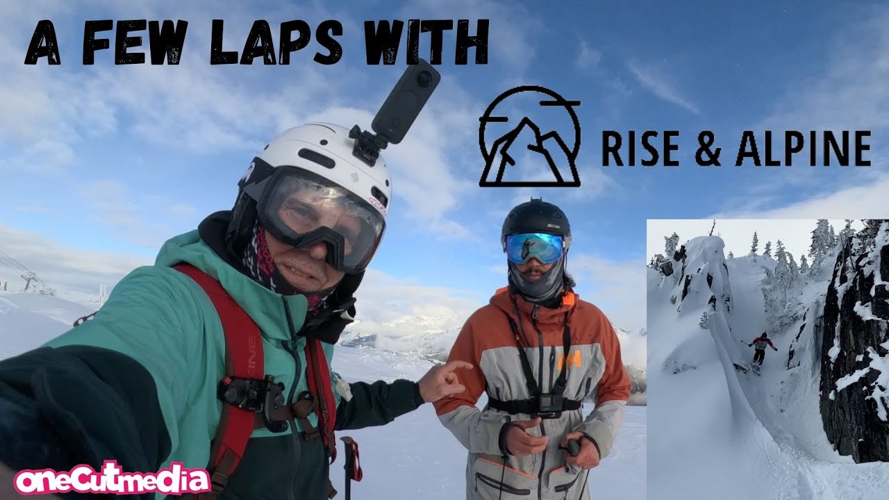 A few Laps with @riseandalpine  at Whistler   onecutmedia