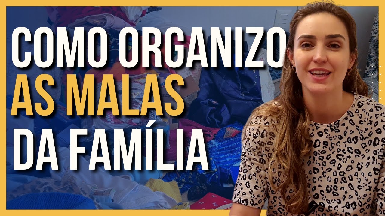Maneira mais eficiente para organizar as malas | PREPARATIVOS para ORLANDO