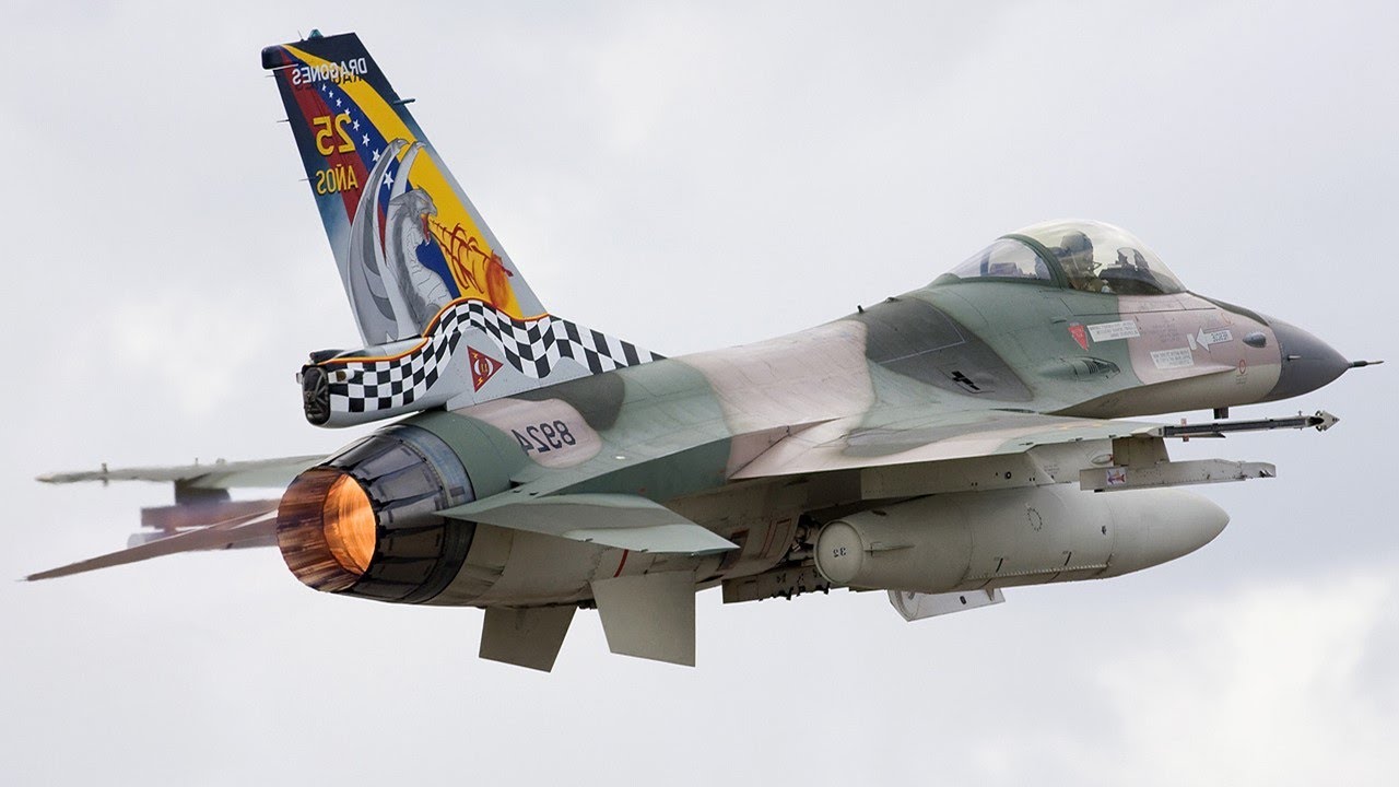 Top 7: AVIONES de Guerra de VENEZUELA