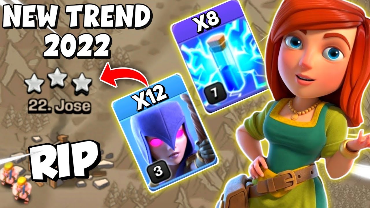 Стратегия атаки Zap Witch для ТН10 2022 | Стратегия атаки BoWitch для ТН10 Clash of Clans &mdash; COC