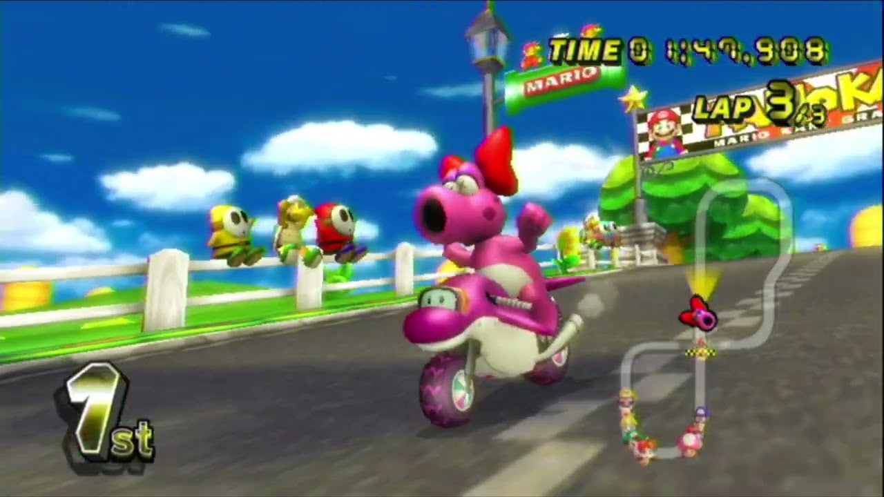 Mario Kart Wii - Birdo, Dolphin Dasher