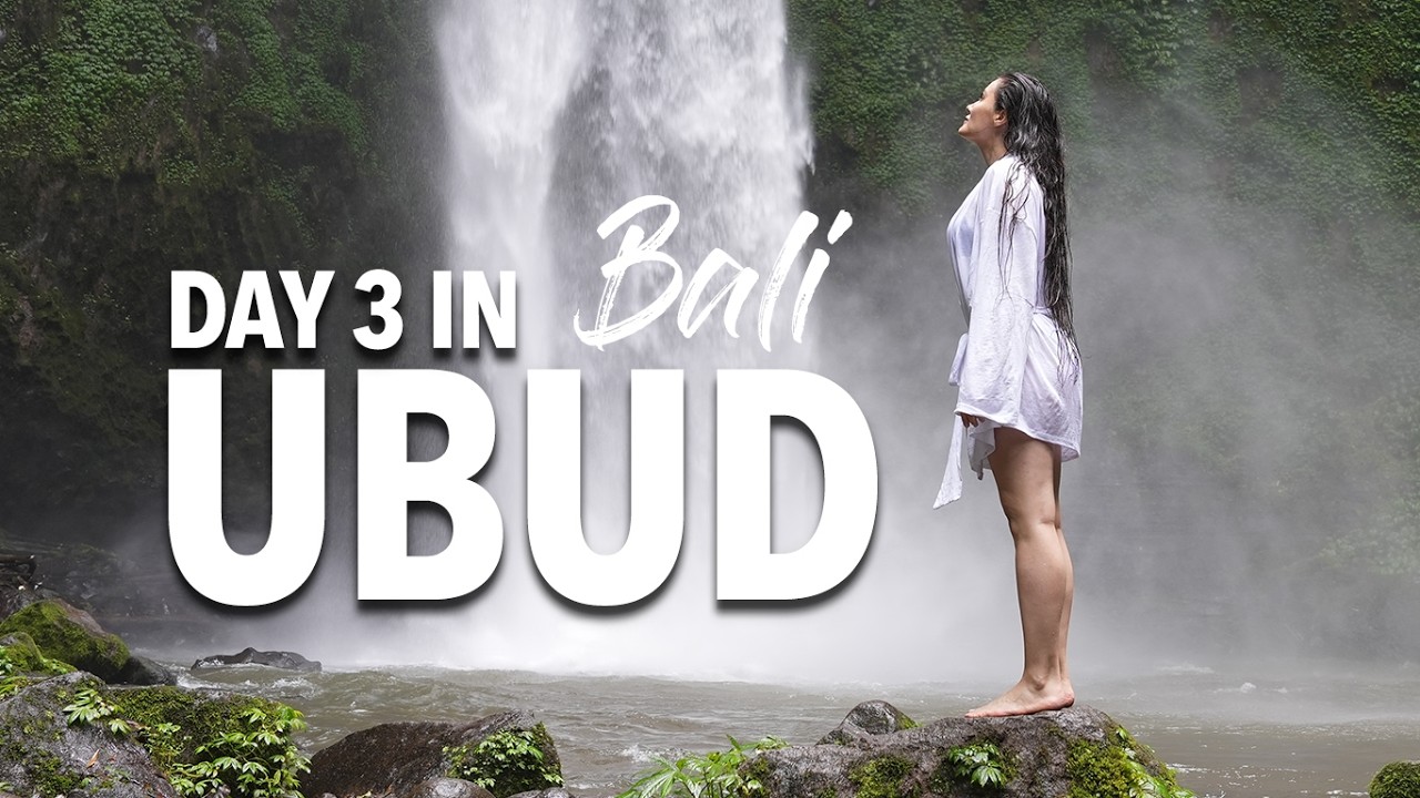 Day 3 in UBUD ⎮ Nung Nung Waterfall ⎮ Solo Travel Journey ⎮ Bali Vlog